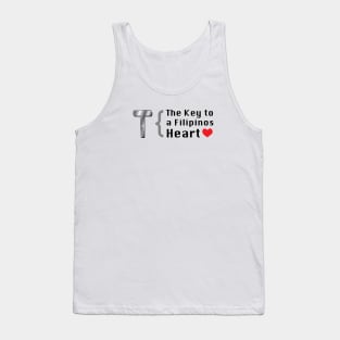 The Key to a Filipino Heart Tank Top